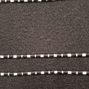 Hannah Black Textured Knit